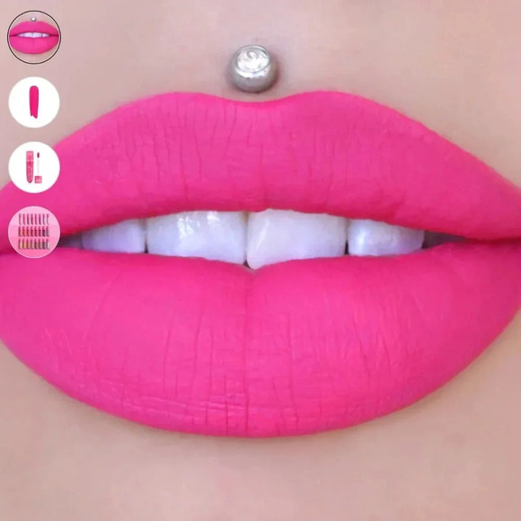 Prom Night Jeffree Star Velour liquid lipstick - NWT - Bright Neon Pink - Picture 1 of 8